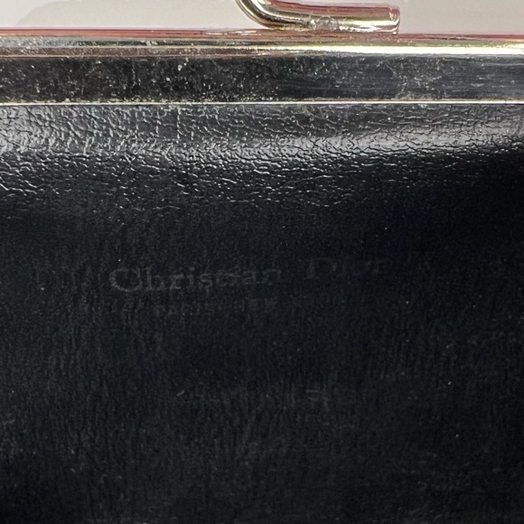Christian DIOR Diorissimo Monogram Vintage Kiss lock Coin Purse - Picture 7 of 7